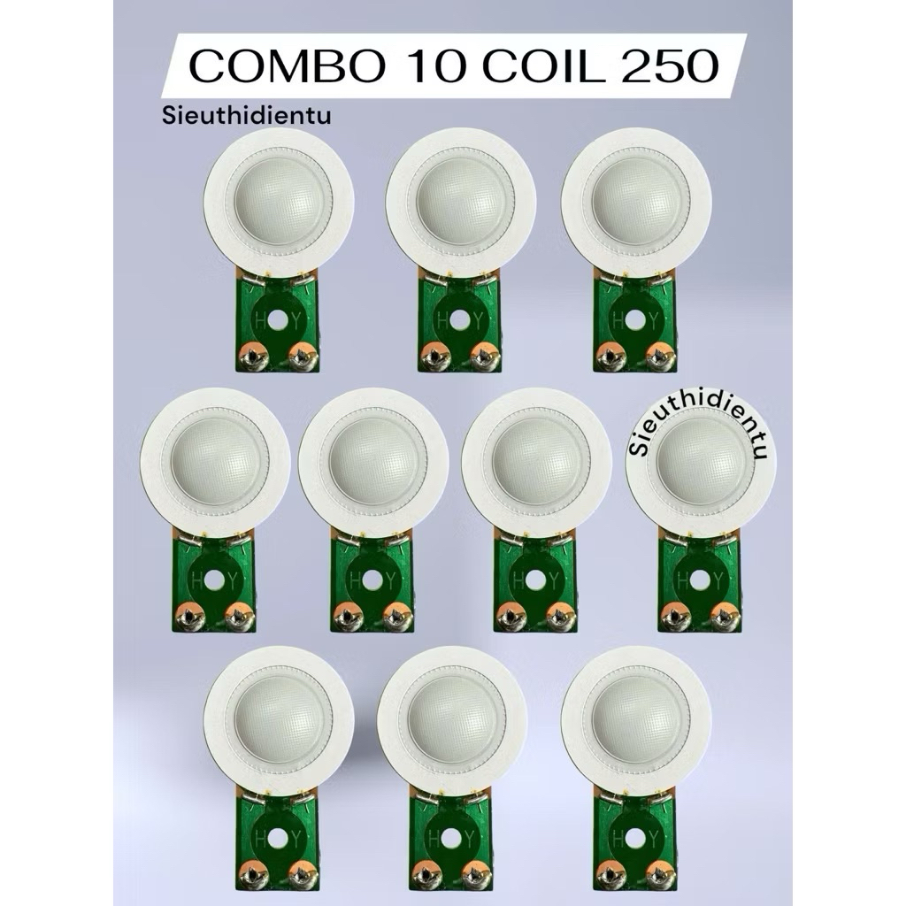 COMBO 10 COL TREP 250-350-450-750PA/RCF