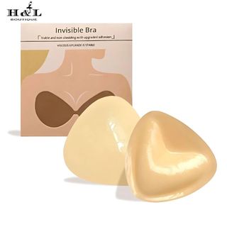 Miếng Lót Nâng Ngực Vô Hình Cho Nữ Miếng Lót Nâng Ngực Dày Tự Dính, Tái Sử Dụng HL BOUTIQUE D3008
