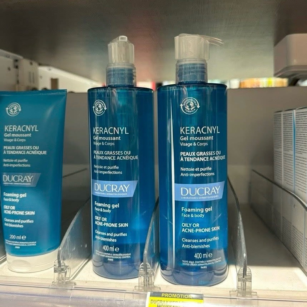 Sữa Rửa Mặt Ducray Keracnyl Gel Moussant