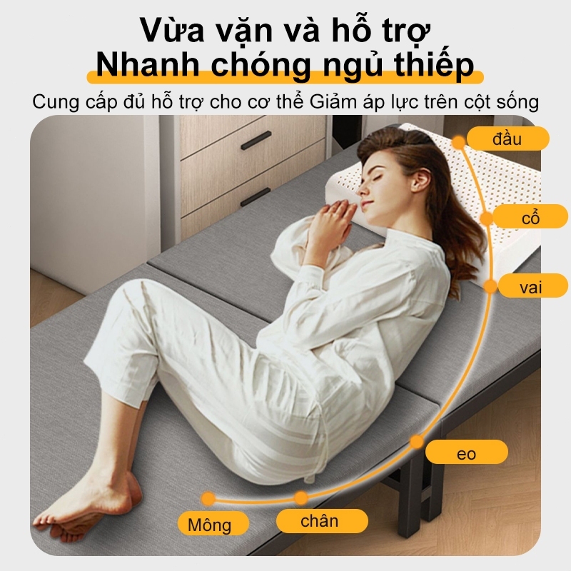 XUXU Giường Gấp Gọn  Tiết Kiệm Không Gian, Êm Ái Thoải Mái, Phù Hợp Văn Phòng | BigBuy360 - bigbuy360.vn