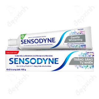 Kem đánh răng giảm ê buốt trắng tự nhiên Sensodyne Gentle Whitening 100g