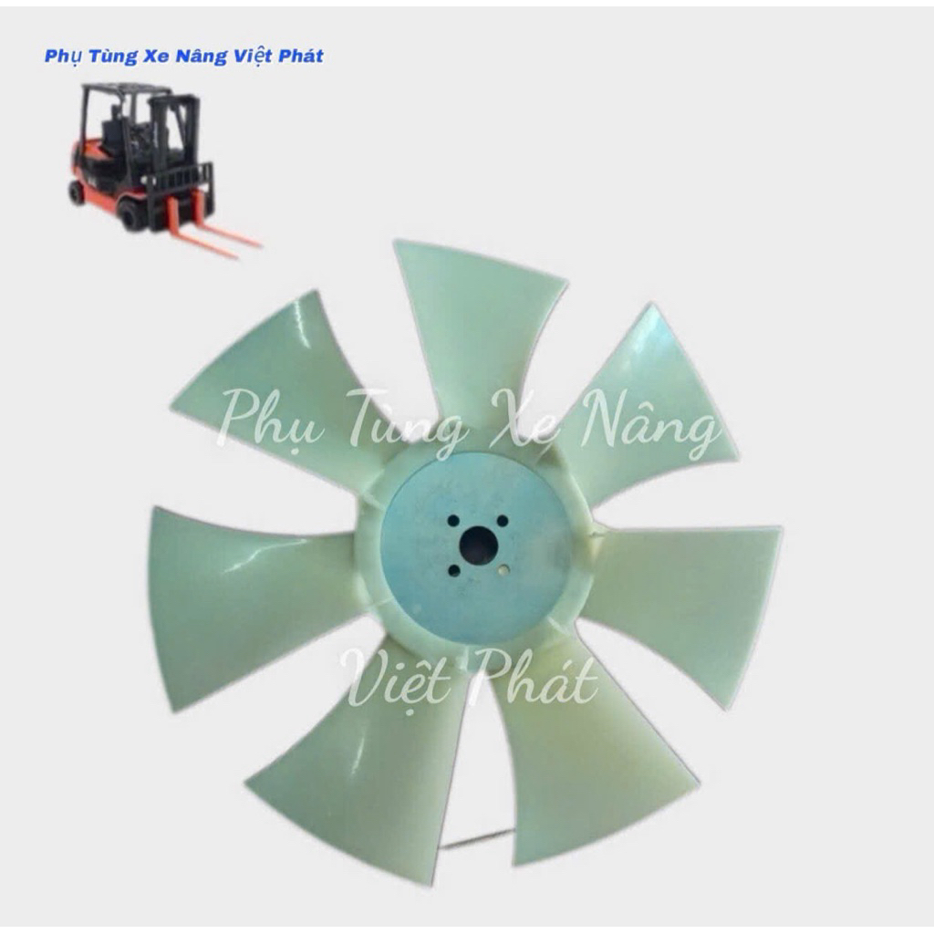 Phụ Tùng Xe Nâng- Cánh Quạt Xe Nâng Huynđai D20-30G/D20-30S-5, Yanmar 4TNE98