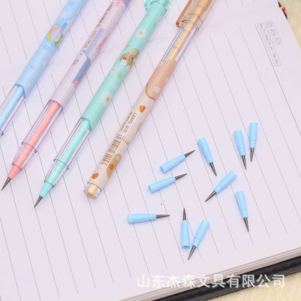 < Bút Chì Đốt / Chì Khúc / Chì Rút > có nắp , có thể thay ngòi