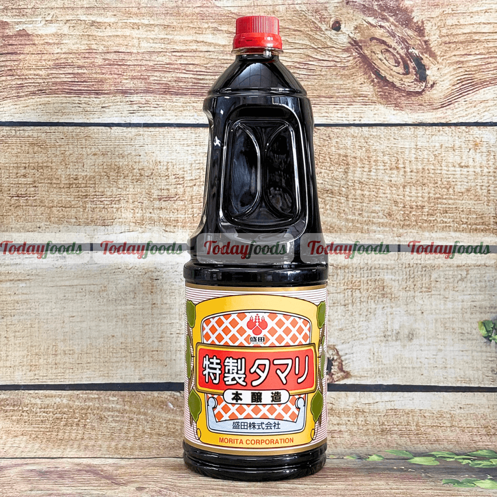 Nước Tương Tamari Nhật Bản Honjozo Tokusei Morita 1.8 Lít – Dùng Chấm & Nấu Món Nhật