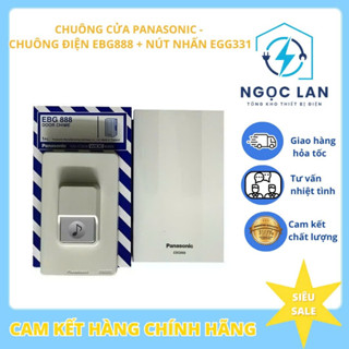  Chuông cửa Panasonic – Chuông điện EBG888 + Nút nhấn EGG331 