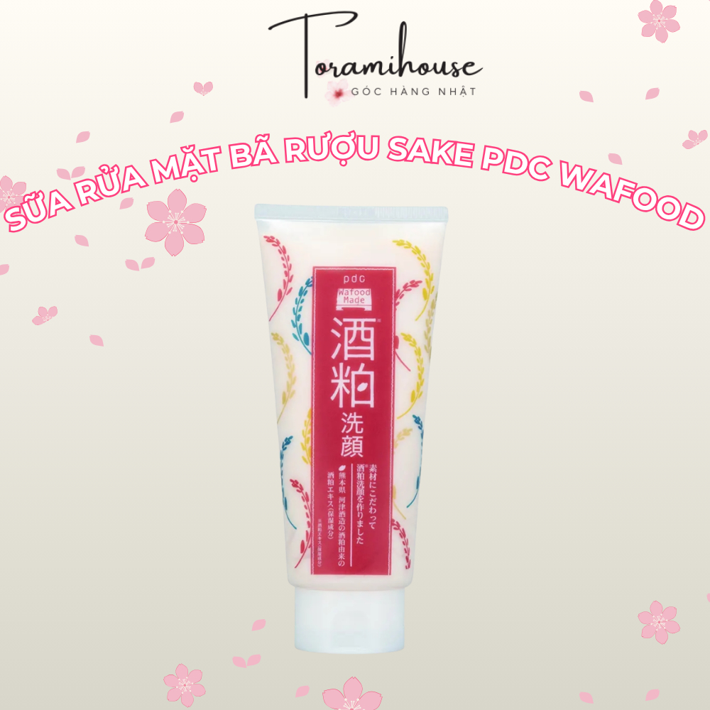 Sữa rửa mặt bã rư.ợ.u sake PDC wafood (mới)