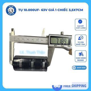 Tụ 10.000uf- 63V Giá 1 chiếc 3,5x7cm