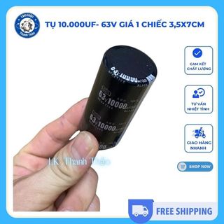 Tụ 10.000uf- 63V Giá 1 chiếc 3,5x7cm