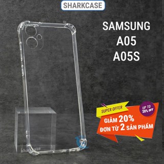 Ốp lưng Samsung A05, A05S dẻo trong suốt silicon cao cấp chống sốc va đập có gờ bảo vệ camera