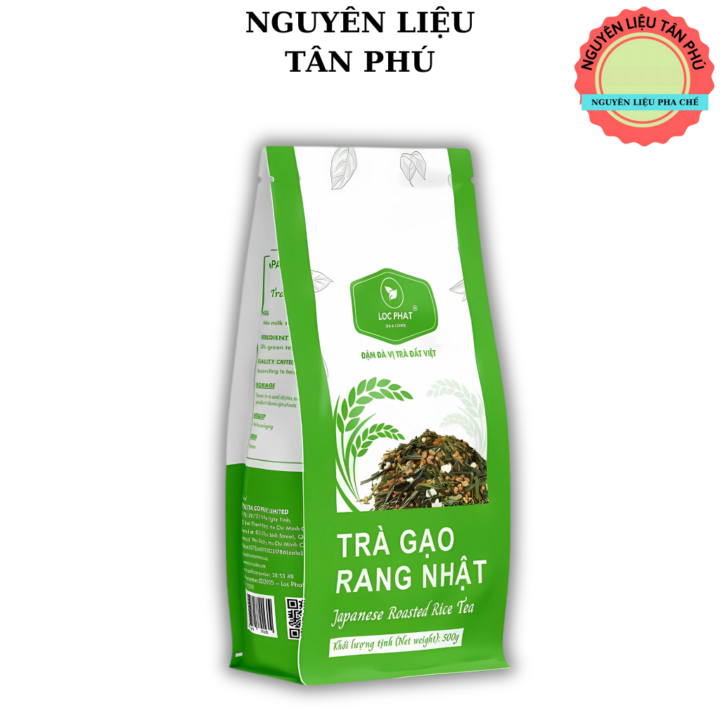 Trà gạo rang Lộc Phát - Gói 500gr