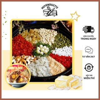 Nguyên liệu làm nhân trung thu thập cẩm (nhiều loại)