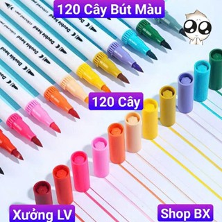 [ComBo] 120 Cây Bút Màu Acrylic Marker Cao Cấp [SaLe 88%] .[TTBX]