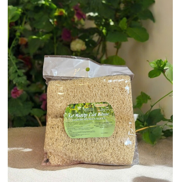 [Top Value] Set 4 Khúc Xơ Mướp Ép, 100% Oganic - 4 Khúc / túi