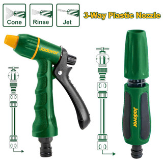 Vòi xịt tưới cây 3 chức năng Jadever, Vòi xịt đa năng tưới cây, rửa xe tiện lợi, Có thể điều chỉnh
