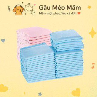 Tã lót chuồng siêu thấm hút Tã lót chó mèo đi vệ sinh vào khay Gaumeomam PK03