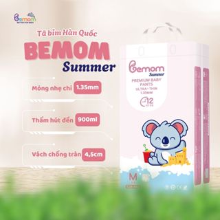 (QUÀ MỚI)Tã/Bỉm BEMOM Plus/Summer Nội Địa Hàn Quốc Dán/Quần Đủ SizeS56/M48/L46/M44/L42/XL40/XXL38/