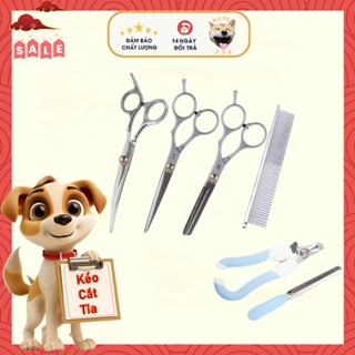 Kéo Cắt Tỉa Lông Chó Mèo, Thú Cưng Tại Nhà