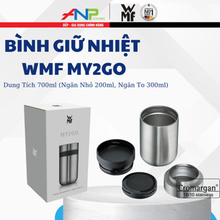 Bình Giữ Nhiệt WMF MY2GO (Bình Đựng Thức Ăn, Bình Ủ Cháo Dung Tích 500ml - 700ml)