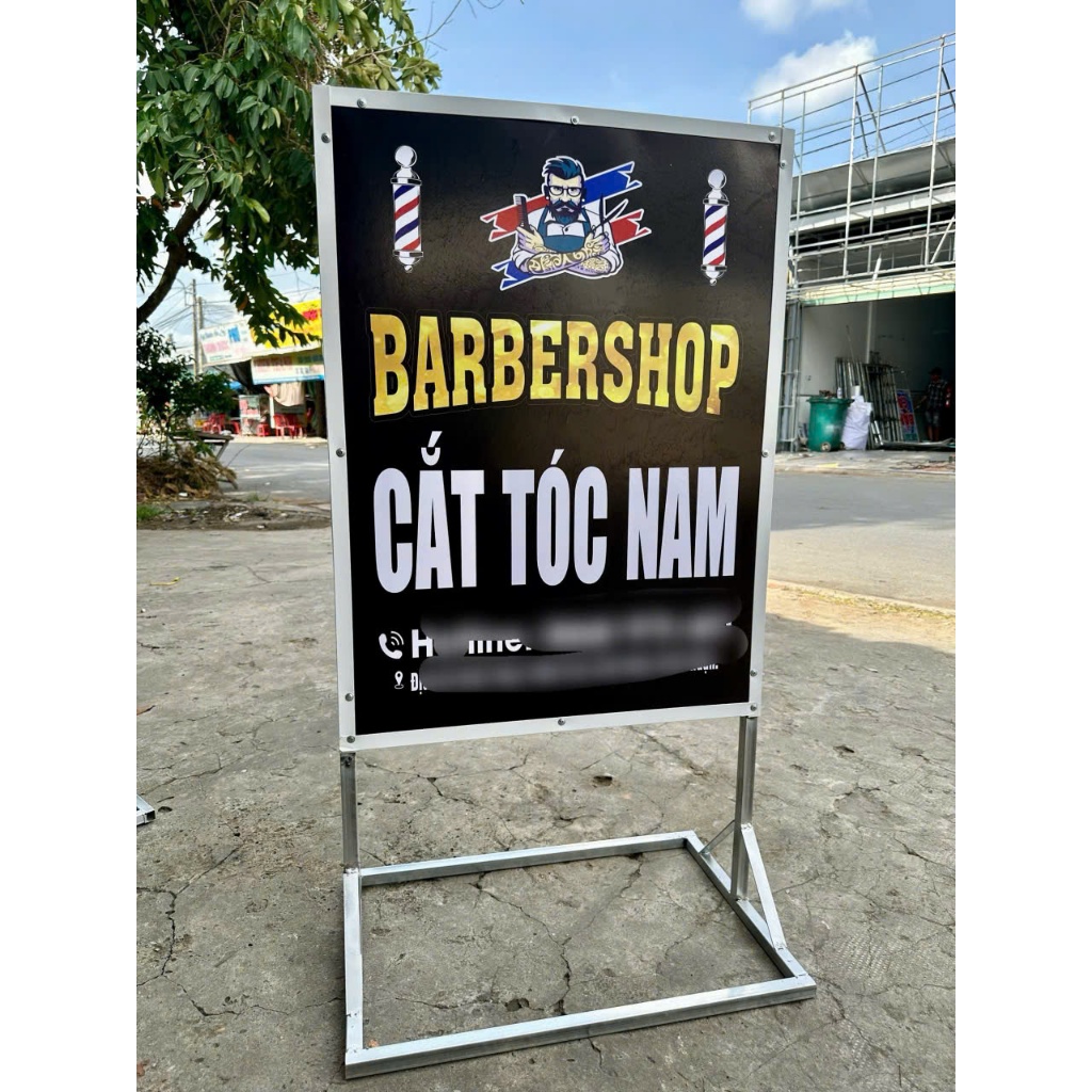2K24 - BẢNG HIỆU BARBERSHOP/ CẮT TÓC NAM/ BẢNG HIỆU GIÁ RẺ