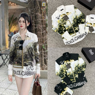 Áo sơ mi nam nữ dài tay PB lụa nến in hoạ tiết khung hình thiên đàng Đôn Chề 3D cao cấp boy phố