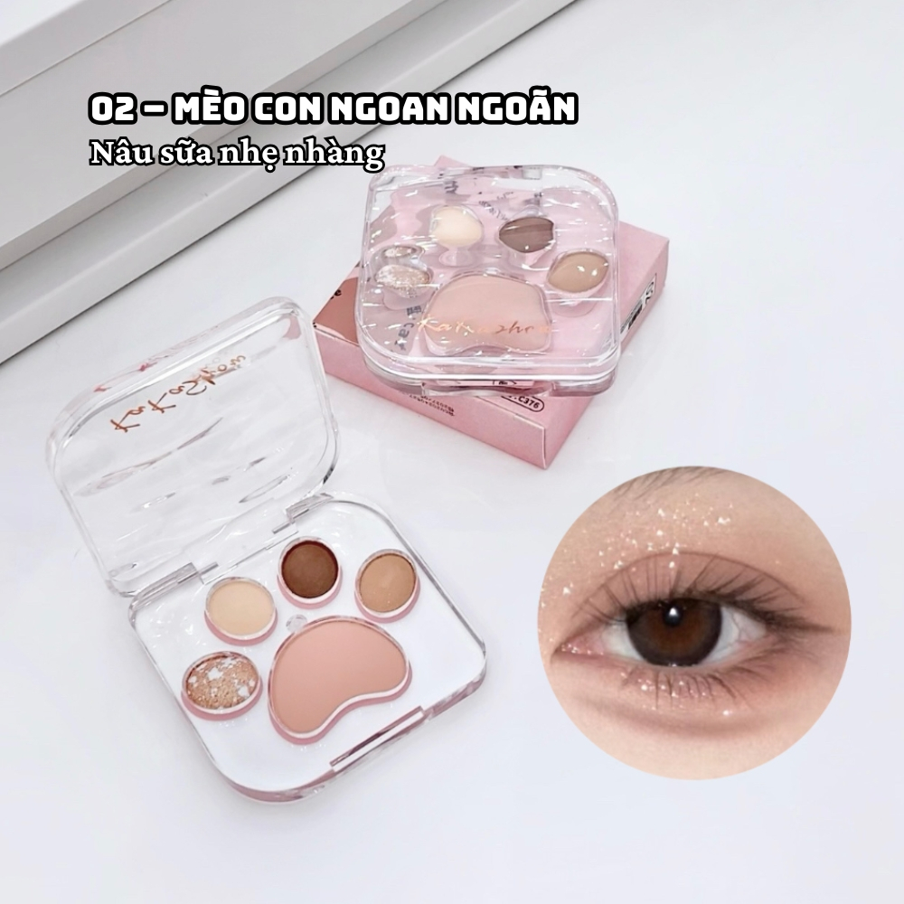 Ảnh 5 của Bảng phấn mắt BEABIAI chất phấn mịn lì, không trôi, không lem, lên màu chuẩn