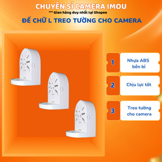 Chân Đế Chữ L Camera Lắp Cho Camera Ezviz Imou Chất Lượng Bằng Nhựa ABS Loại 1 - Lắp Đặt Cho Mọi Khu Vực