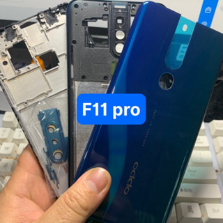 Full Bộ xương vỏ điện thoại new oppo F11 pro (gồm lưng, Khung xương, phím, kính camera, khay sim )