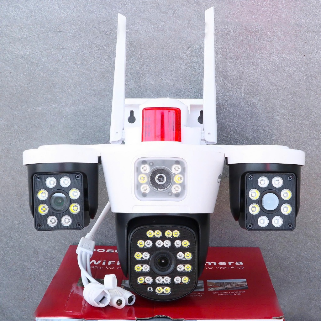 Camera Yoosee 3 MẮT MÁY BAY ĐỘC LẬP 18MP, xoay 3 mắt cùng lúc đa chiều, đầy đủ tính năng, bảo hành 1 năm CHÍNH HÃNG | BigBuy360 - bigbuy360.vn