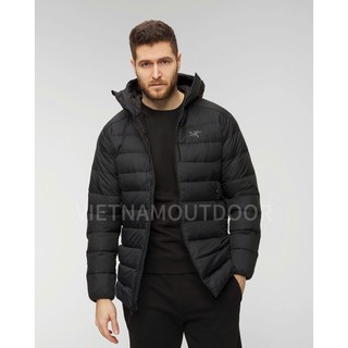  Áo Khoác Phao Lông Vũ Nam Siêu Nhẹ  Arcteryx Giữ Nhiệt – Chống Gió Chống Nước – Có Mũ Trùm Tiện Lợi 