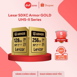 Thẻ nhớ SD Lexar ARMOR GOLD SDXC UHS-II  - Chính hãng BH 5 năm