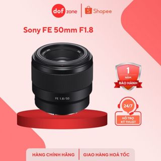 Ống kính Sony FE 50mm F1.8 - Hàng chính hãng
