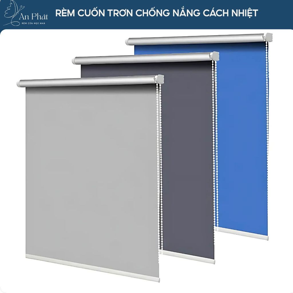  Rèm Cuốn Trơn Chống Nắng Cách Nhiệt Rèm Cửa Sổ Văn Phòng Căn Hộ Đủ Kích Thước Theo Yêu Cầu  Rèm Có Khoan  