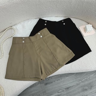  Quần đùi bigsize nữ  Quần short nữ big size lưng thun và cúc bấm ngoại cỡ Q4N 