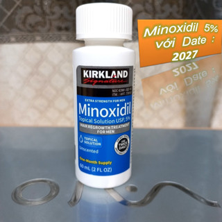 Dung dịch lỏng Serum Minoxidil 5%  Thoa ngoài mọc Tóc , mọc Râu ,  ... Dành cho Nam giới  .