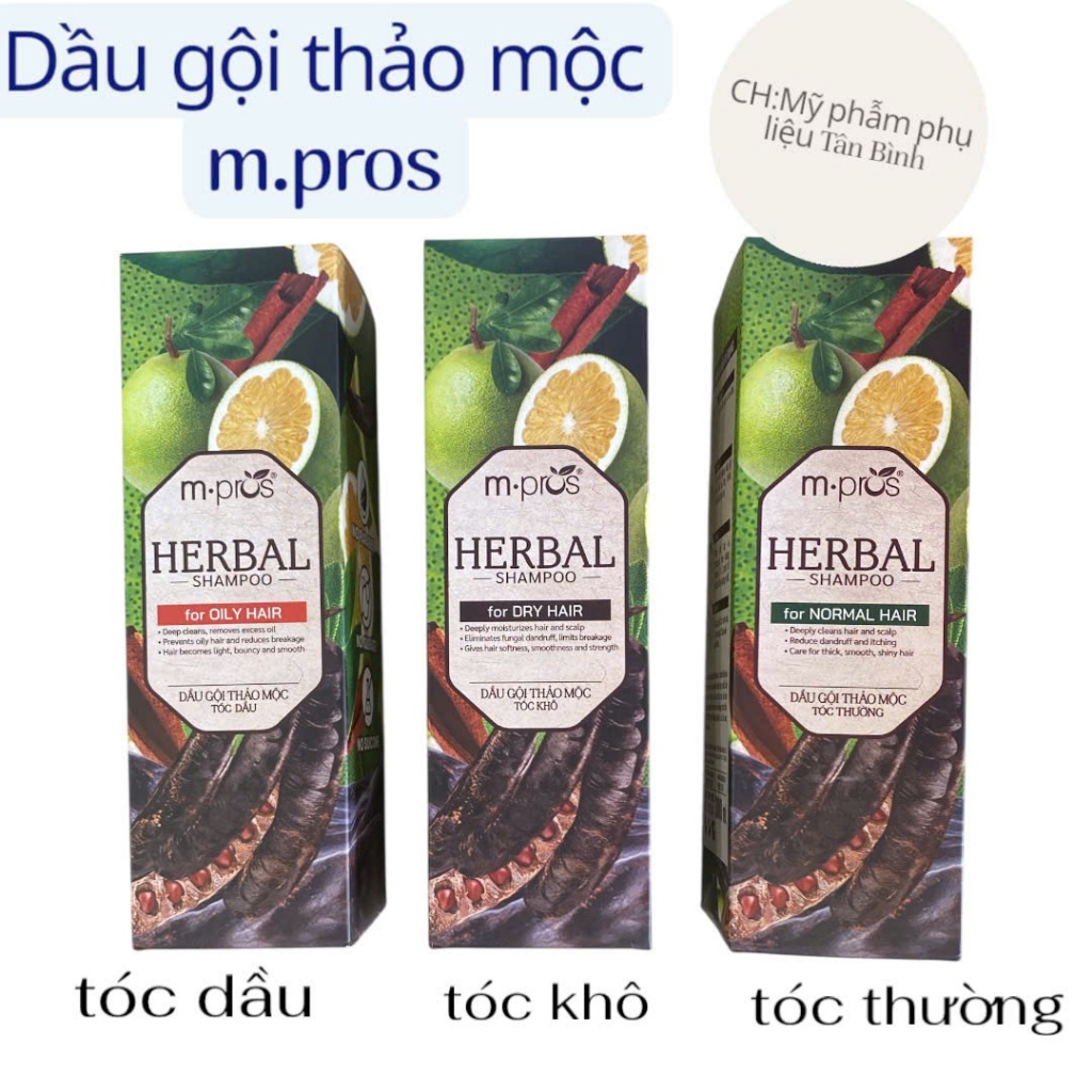 Dầu gội thảo mộc M.pros 300ml