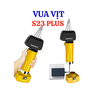   S23 Plus điện + Pin   4 mũi kẹp - Máy nhổ lông vịt cầm tay 2 chức năng điện - pin 4 mũi gắp lông - S23 PLUS 