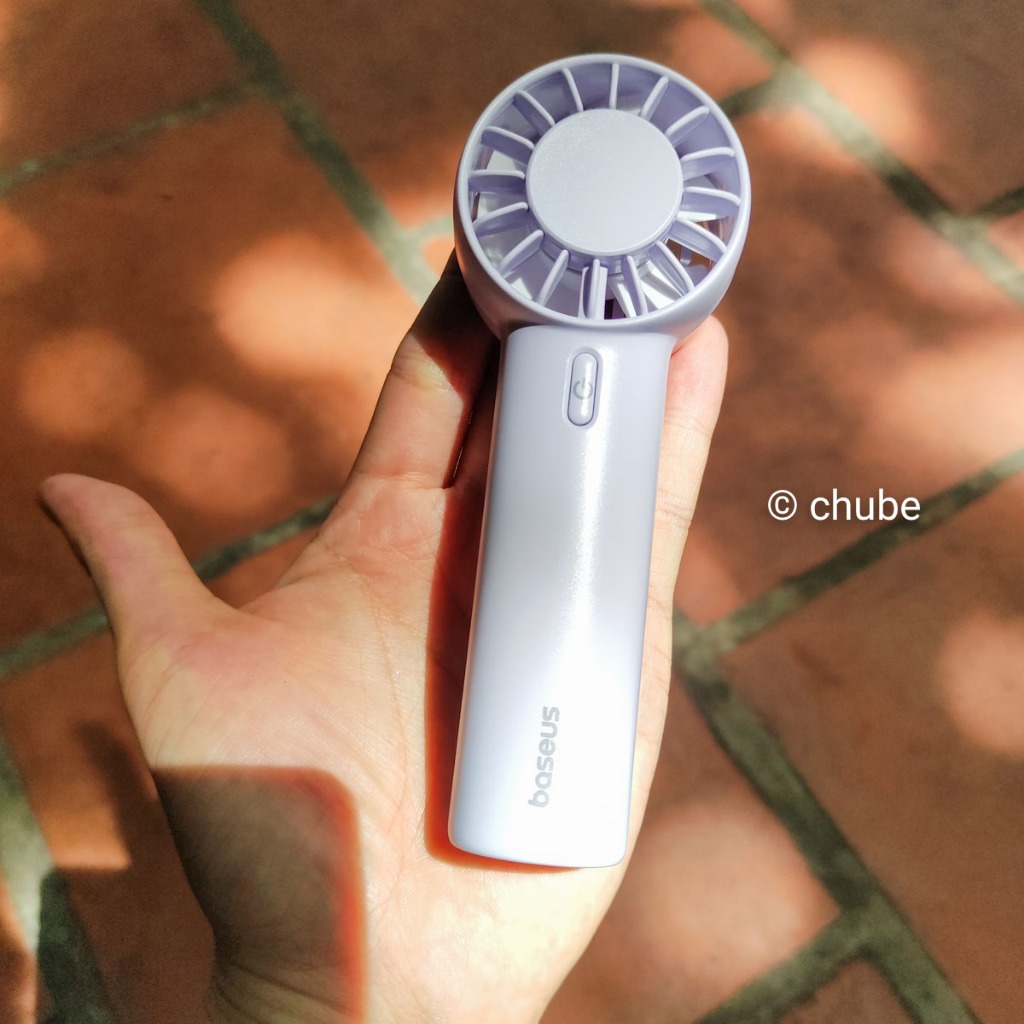 Quạt mini cầm tay pin sạc Baseus DT1 Turbine Handheld Fan