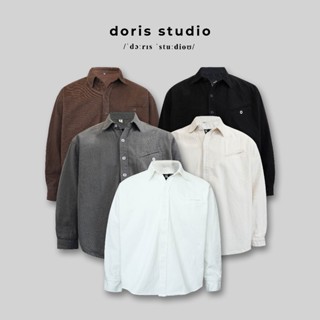 Áo Somi basic kaki jacket Doris / form unisex