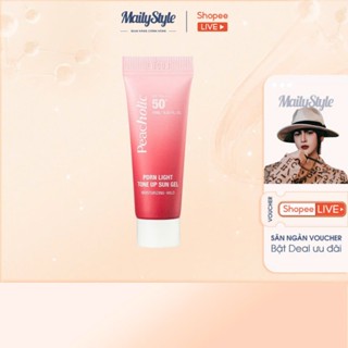  A134_  COMBO 10   SIZE MINI  Kem chống nắng nâng tone PDRN Peacholic PDRN Light tone up sun gel SPF 50+ PA++++ 10ml 