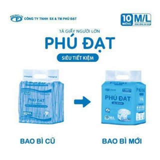 (Combo) Bỉm trần người già Phú Đạt M/L