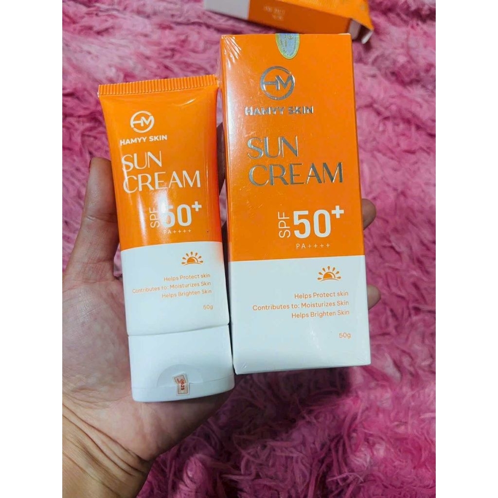 kem chống nắng hamyy skin ( mẫu mới)