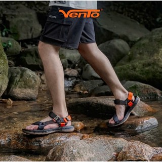 [ FORM TO KHÁCH ĐẶT LÙI 1 SIZE NHÉ ] Giày Sandal Vento Nam - NV25B Đen