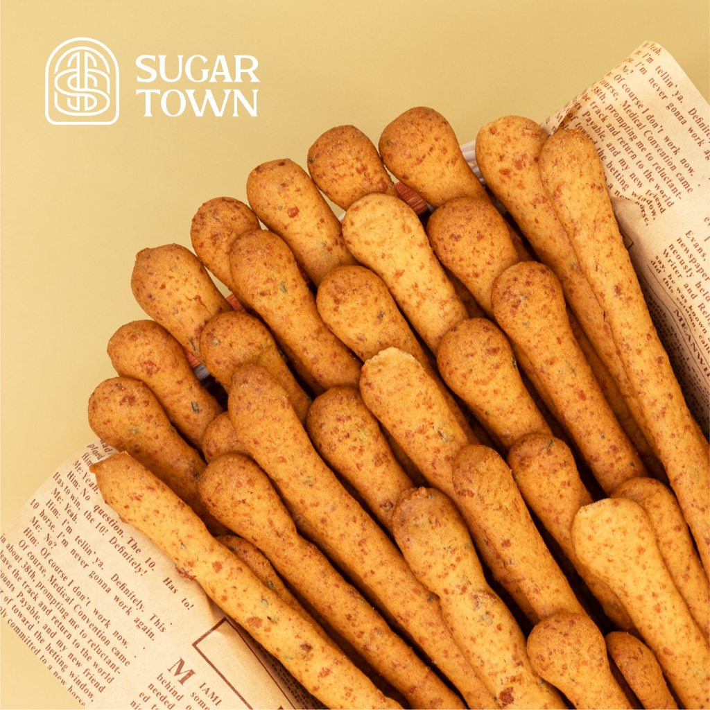 [HCM đặt hoả tốc] Bánh phô mai que Sugar Town kết hợp nhiều loại phô mai ,cho ra những que cookies t