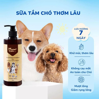 Sữa Tắm Cho Chó Thơm Lâu MasterCare 250ml – Làm Sạch Lông, Lưu mùi 7 ngày, Dùng cho mọi loại Chó