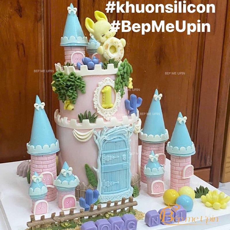 Khuôn silicon vỉ 3 cánh của to cánh của cây leo