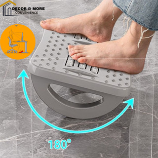 Ghế gác chân massage kê chân Công Thái Học dân văn phòng, sinh viên mát xa thư giãn giảm stress