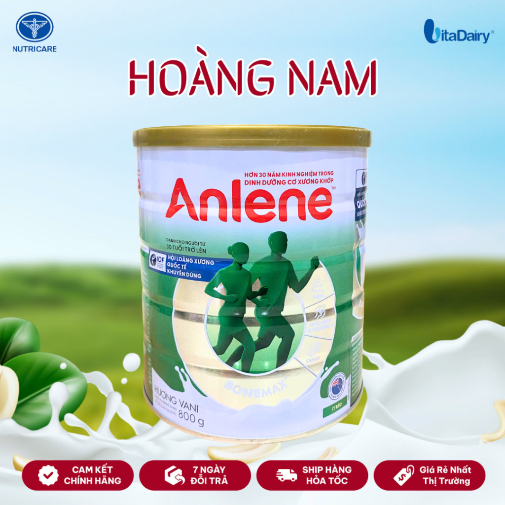 Sữa bột Anlene Gold 3X, 5X chính hãng New Zealand