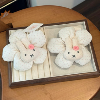  Dây Buộc Tóc Hoa Gấu Bông Dễ Thương Phong Cách Hàn Quốc 