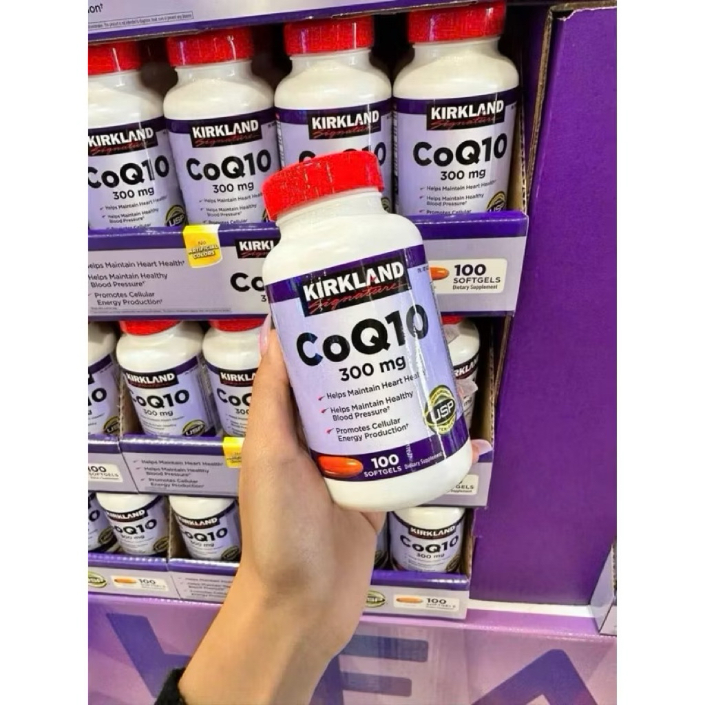 (Date 2027)Viên uống bổ tim mạch Kiirkland Coenzyme Q10 300mg