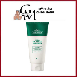 Sữa Rửa Mặt Rau Má Làm Dịu Da V_T Cica Mild Foam Cleanser 300ml 